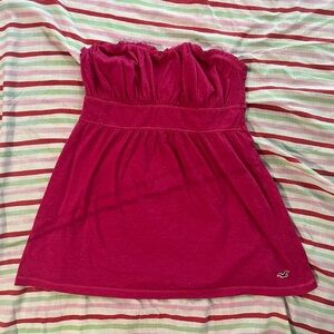 Strapless y2K hollister top